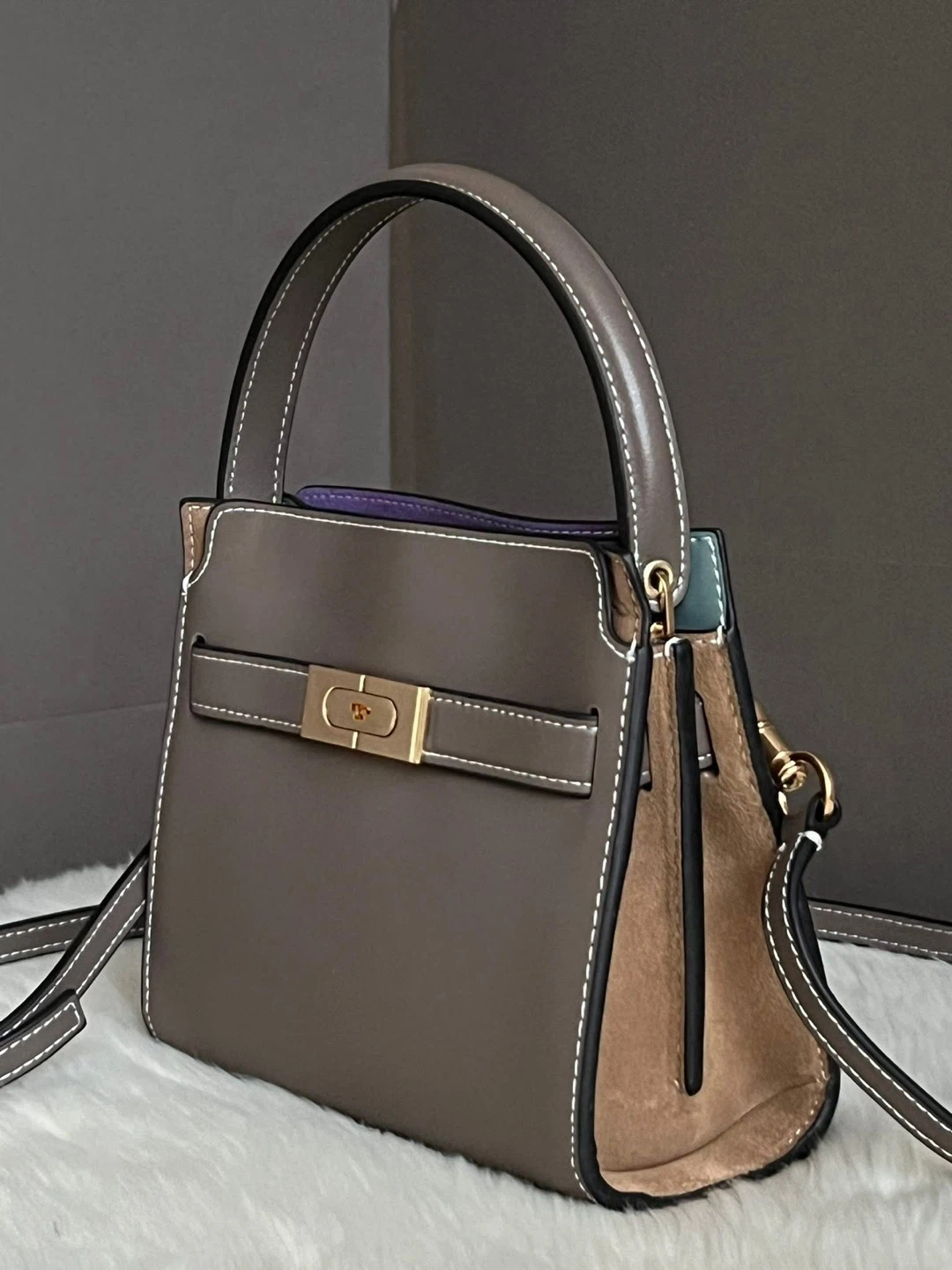 FOR SALE ✨ Brand new Tory Burch Lee Radziwill Petite Double Bag - photo 4