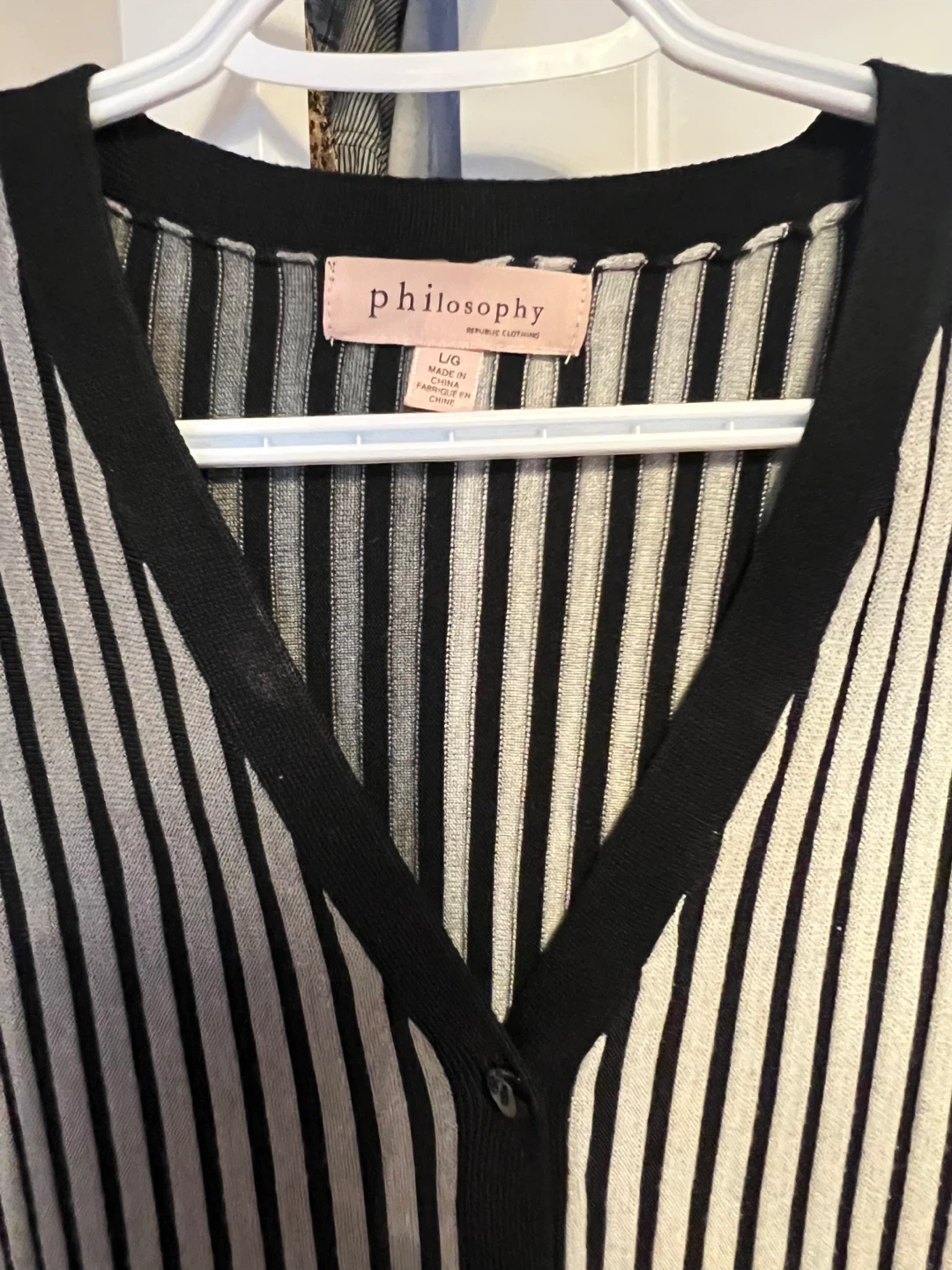Philosophy Striped Cardigan - photo 2