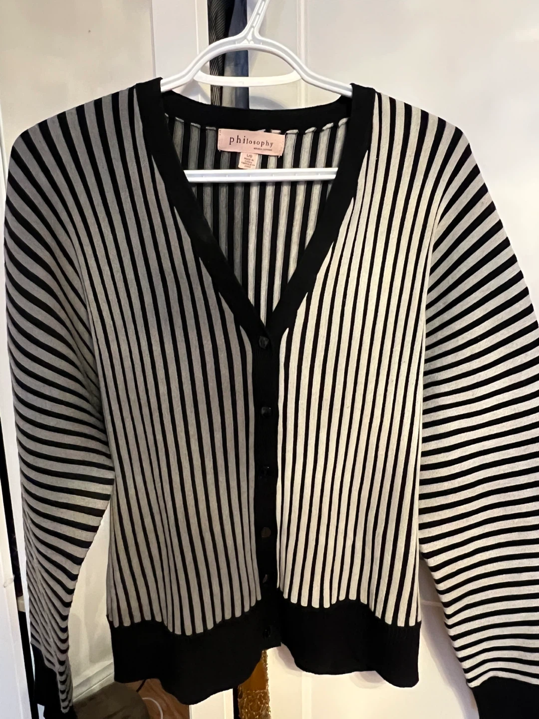 Philosophy Striped Cardigan