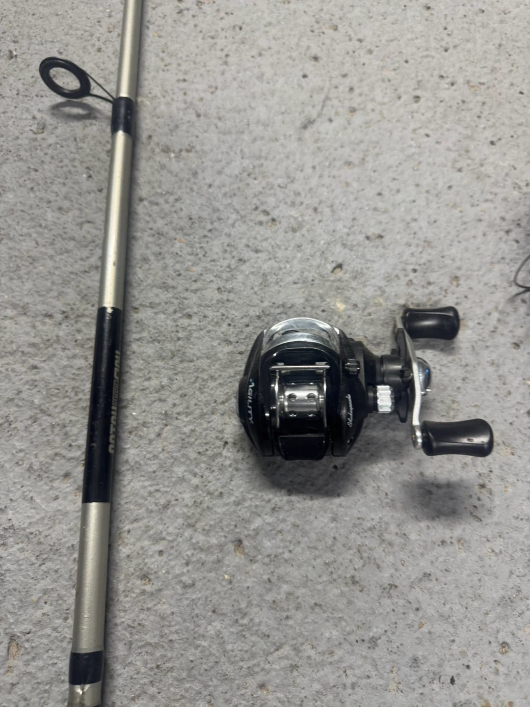Two Fishing Rods with Reels
