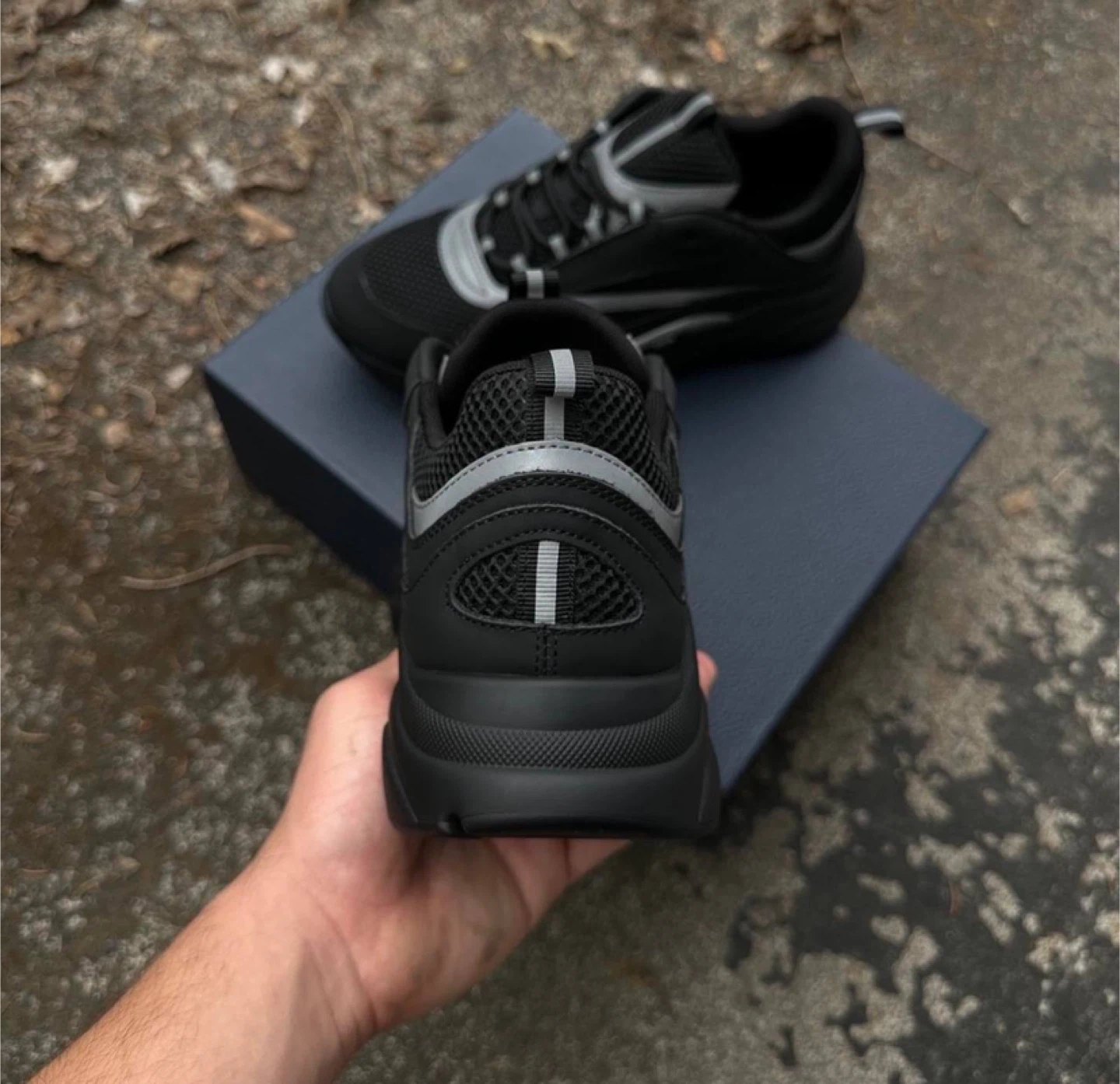 Dior B22 Black Reflective Sneakers - All Sizes - photo 3