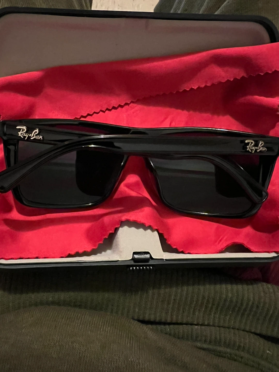 Ray-Ban Black Sunglasses 2003 Italy Design - photo 2