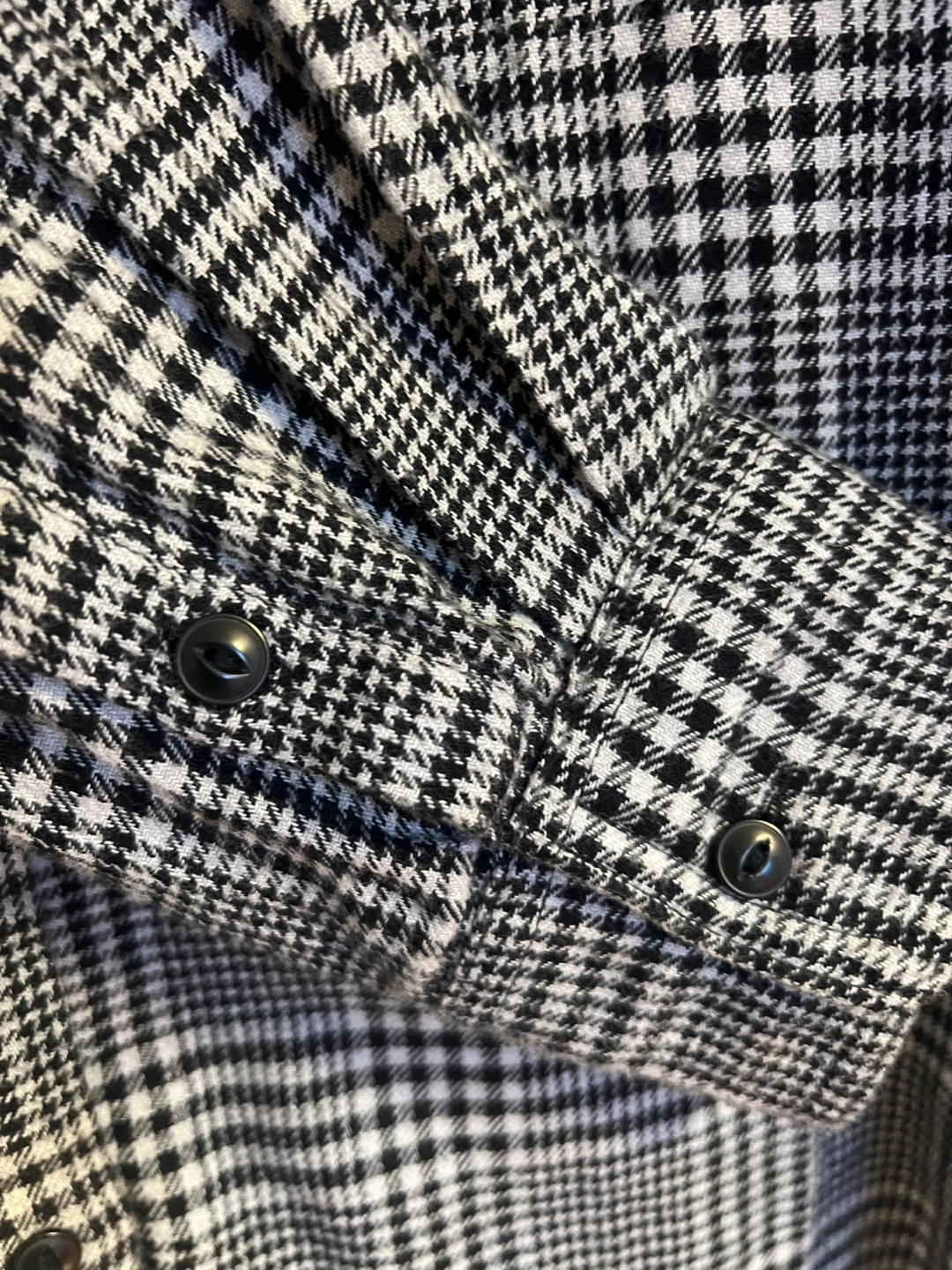 GAP Plaid Flannel Big Shirt - Size Medium - photo 3