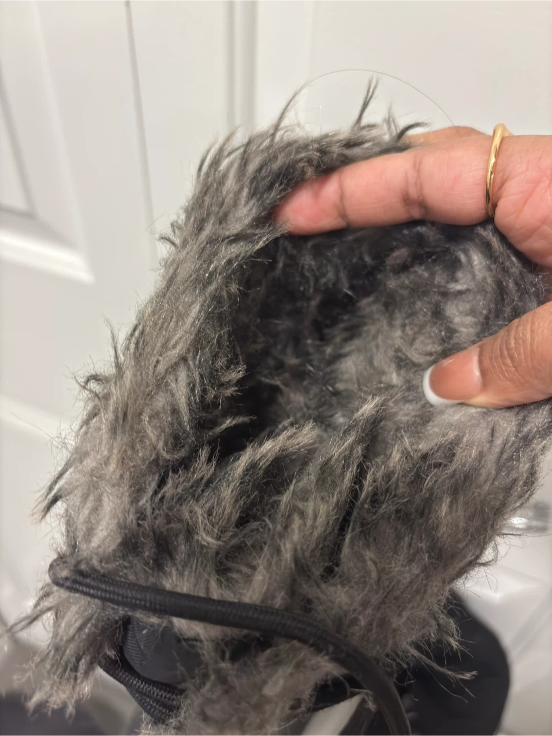 ALDO Waterproof Black Faux Fur Snow Boots - photo 4