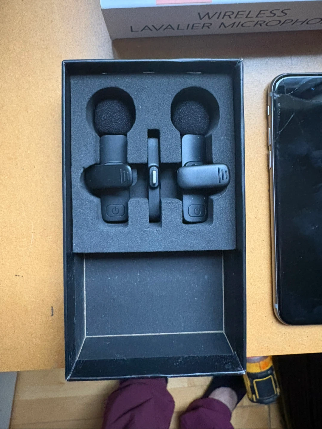 IUMAKEVP K5 Wireless Lavalier Microphone System