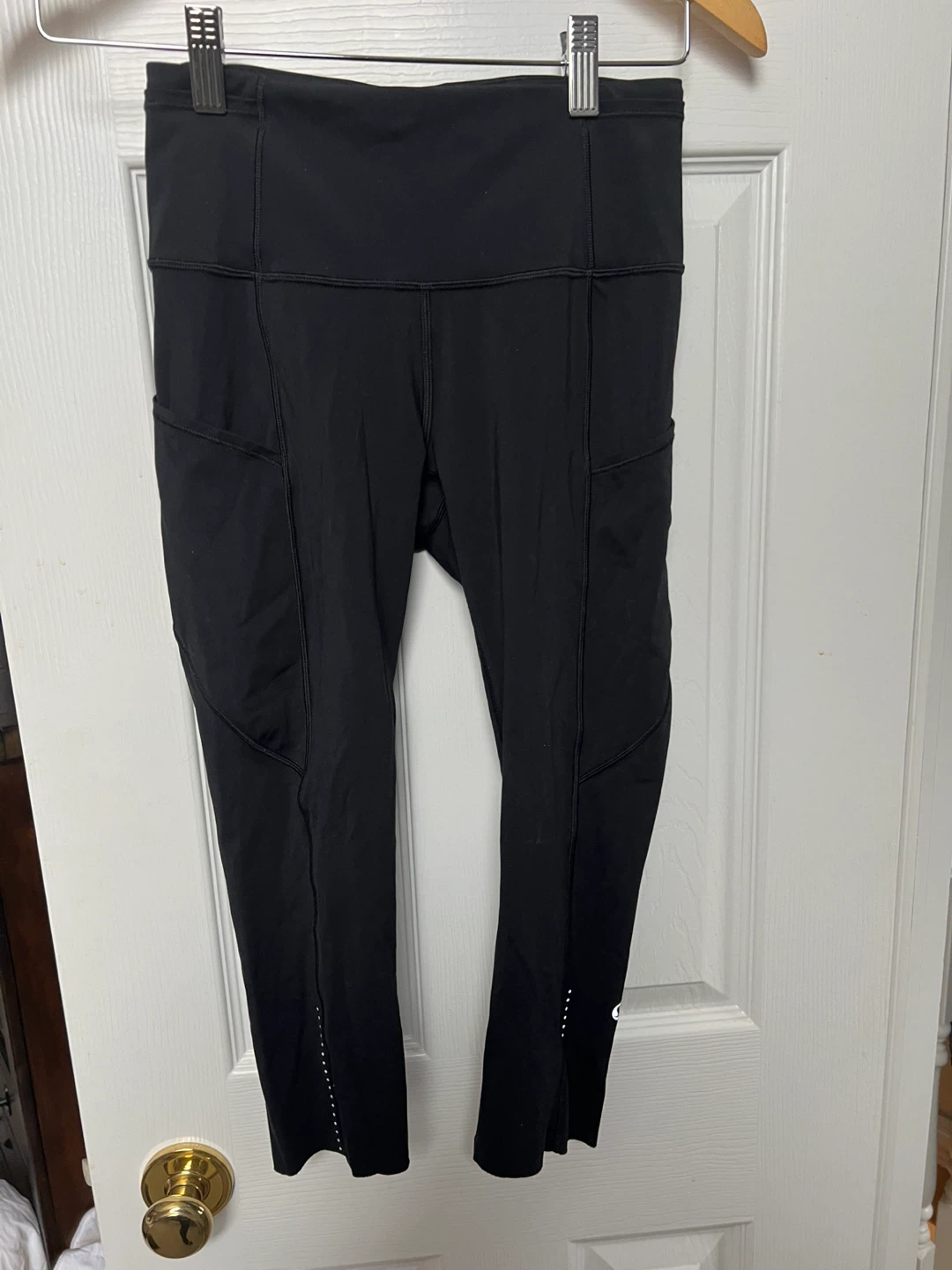 Lululemon Black Crop Leggings Size 4