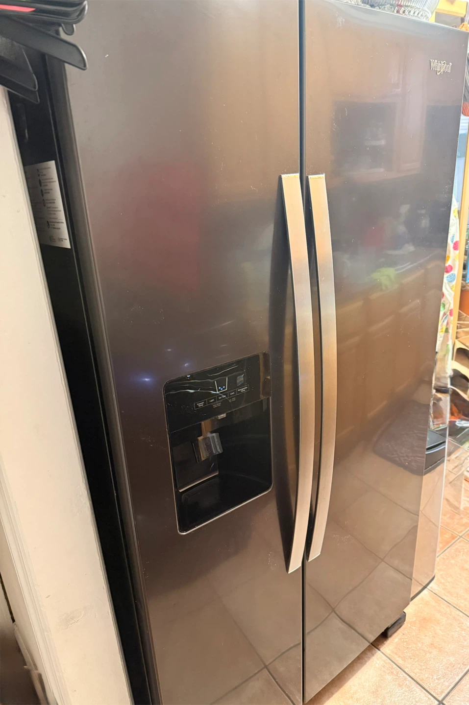Whirlpool Side-by-Side Refrigerator - photo 2
