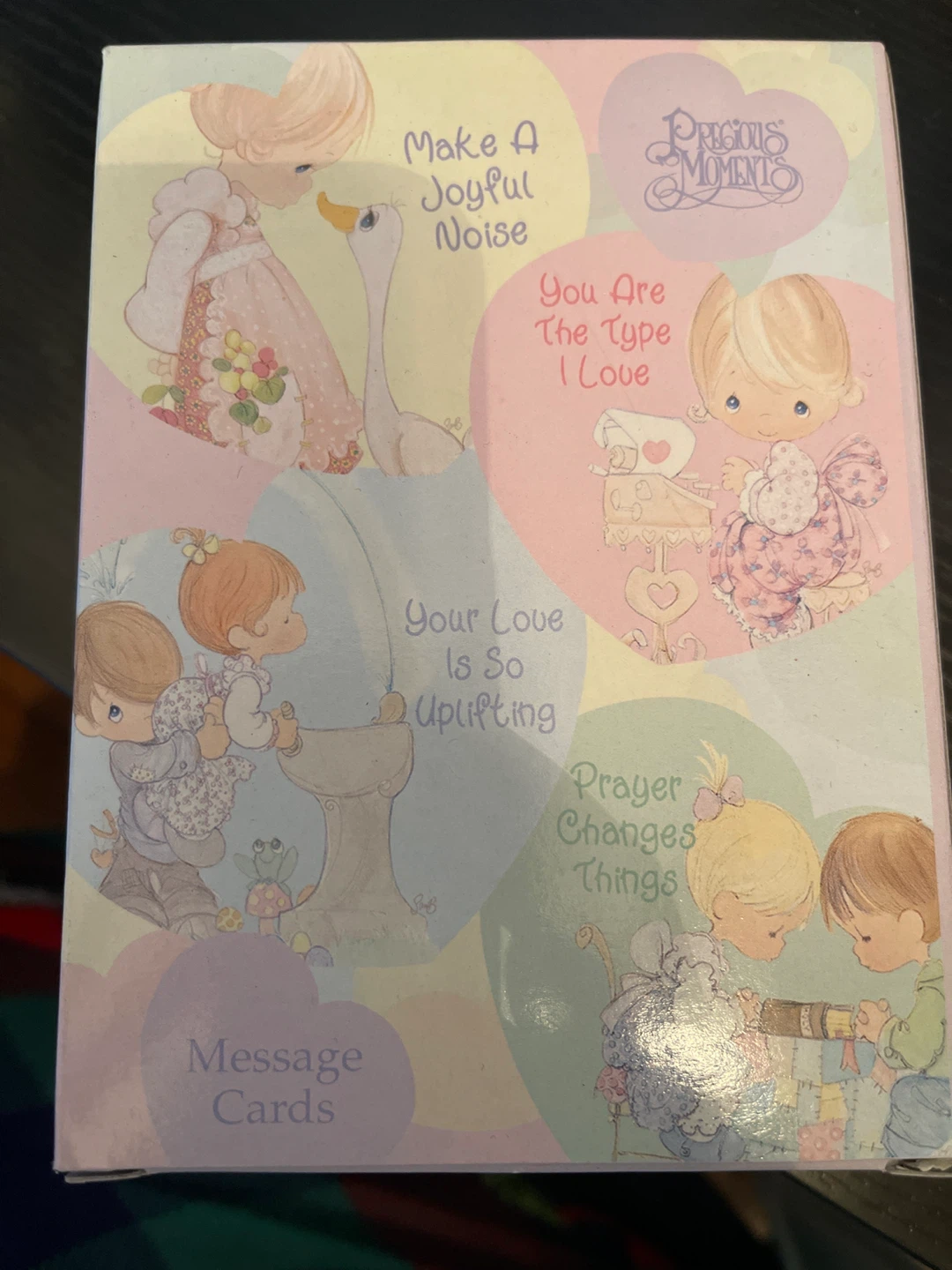 Precious Moments Message Cards Note Box with Cards & Envelopes