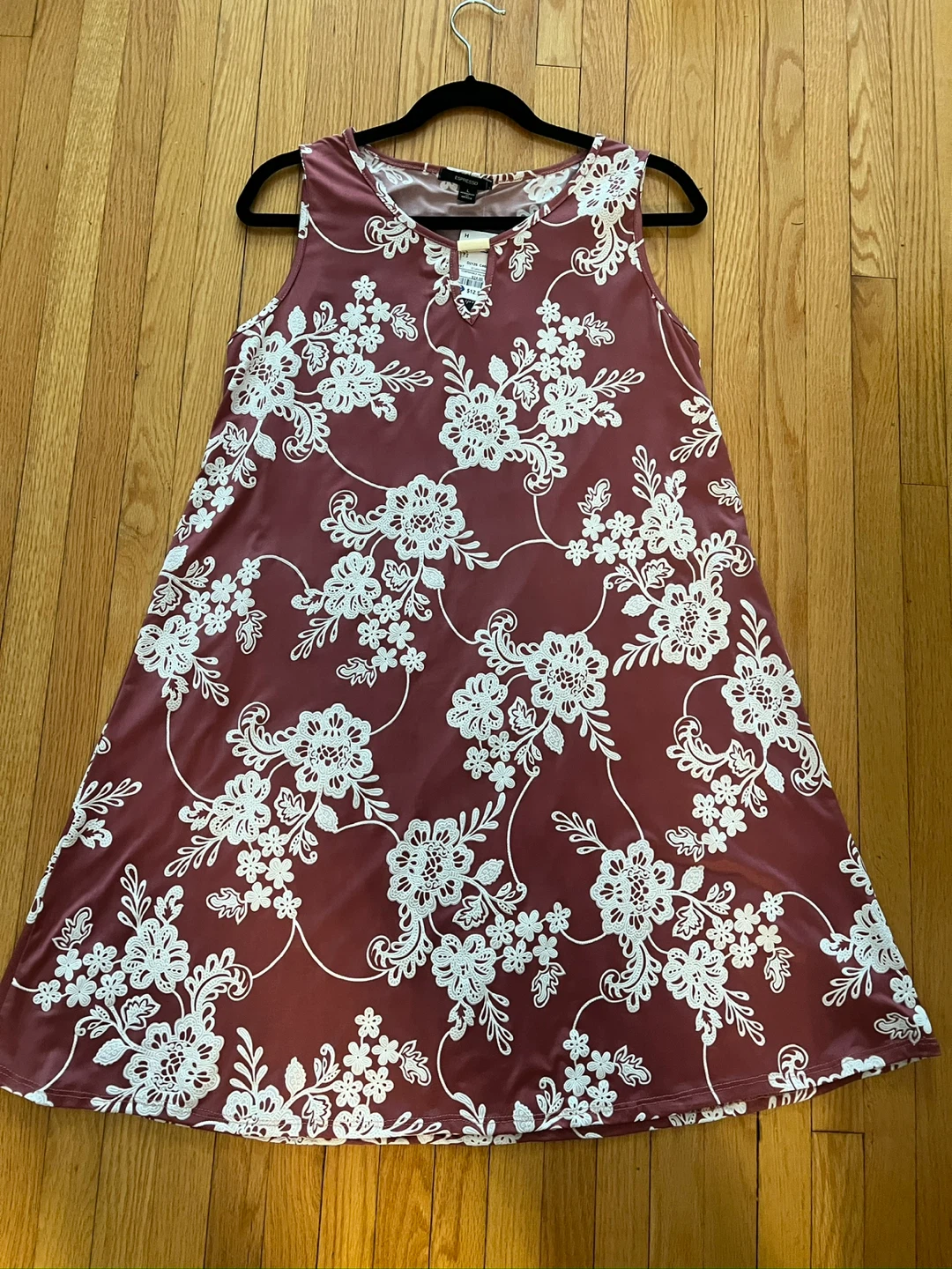 Espresso Women's Floral Print Sleeveless Dress - photo 2