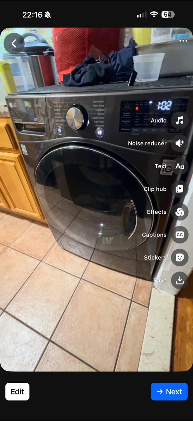 LG Front Load Washing Machine