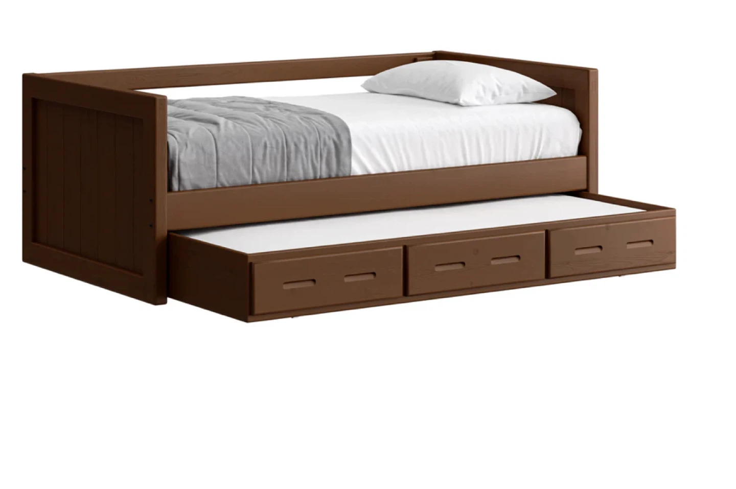 Crate Design Twin Bed with trundle bed