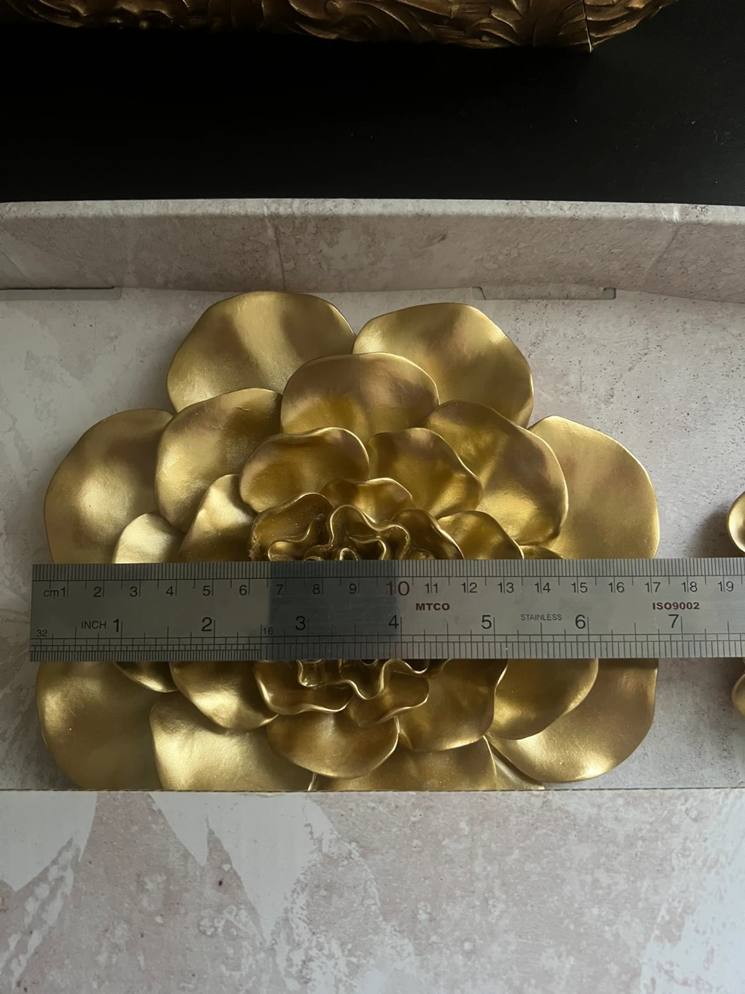 Resin Flower 3 Piece Set - Hand Painted - photo 5