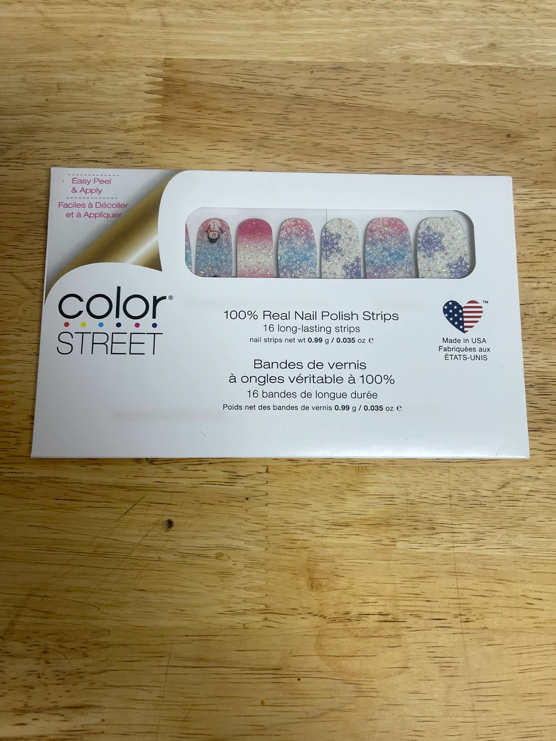 Color Street 100% Real Nail Polish Strips - 16 Count