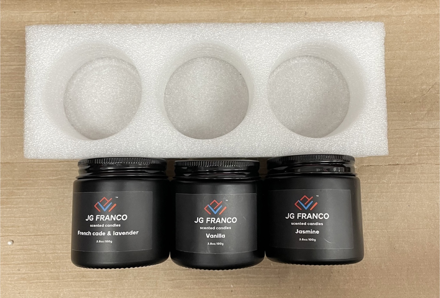 JG Franco Scented Candles Set