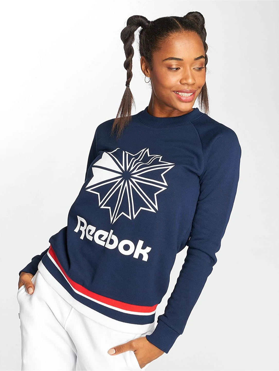 Reebok Navy Blue Crewneck Sweatshirt 🥕