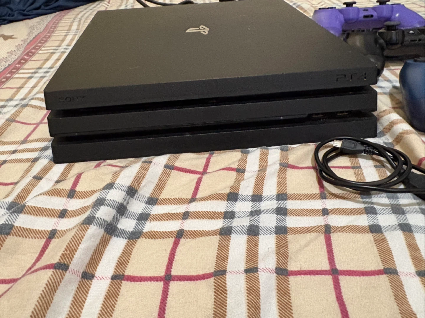 Sony PlayStation 4 Pro 1TB Console with 3 Controllers - photo 2