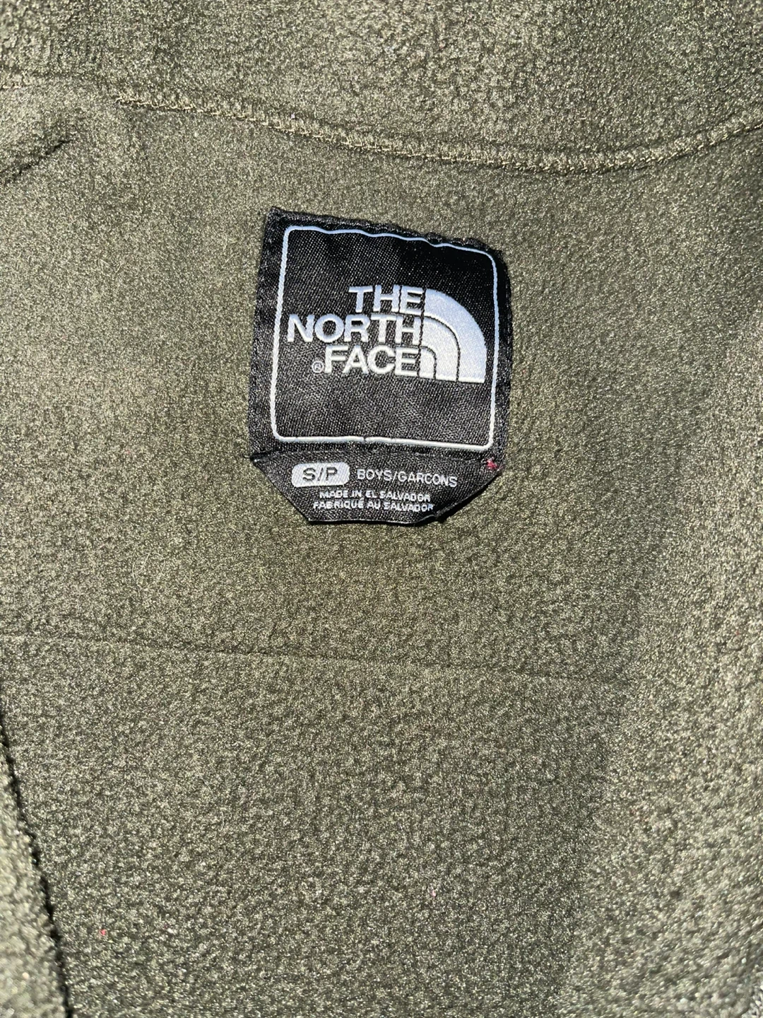 The North Face Boys' Fleece Jacket - Camo/Olive Green - photo 3