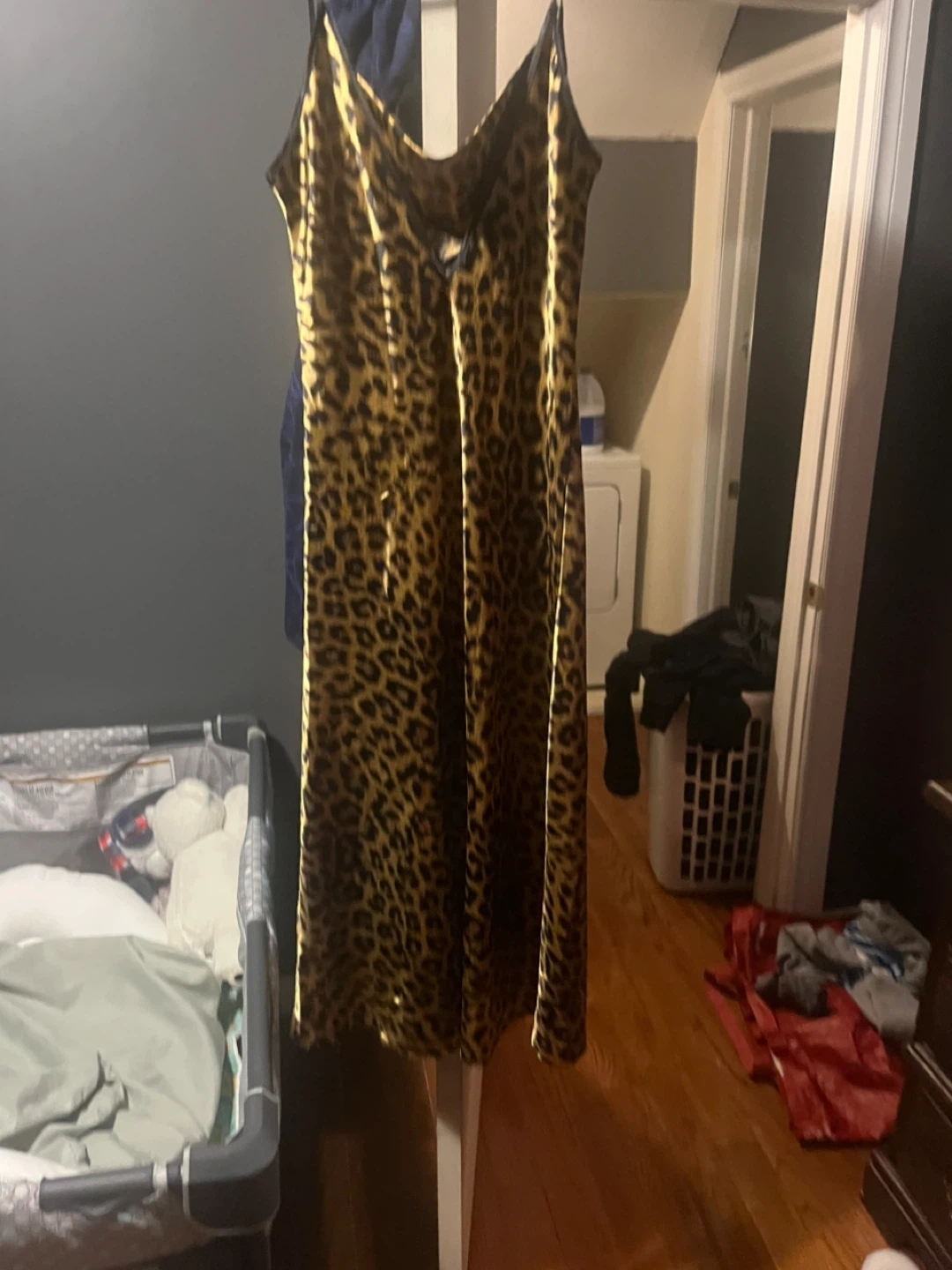 Leopard Print Slip Dress - photo 3