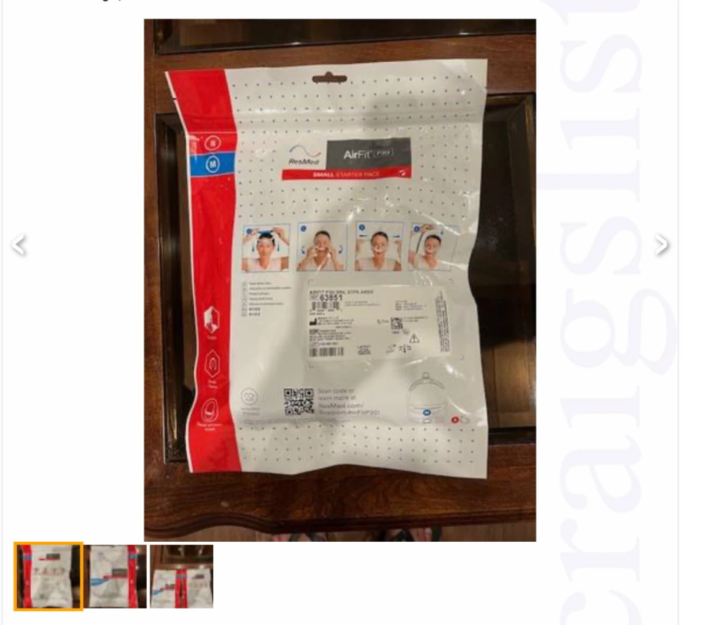 ResMed AirFit P30i SML STPK AMER CPAP Mask - photo 2