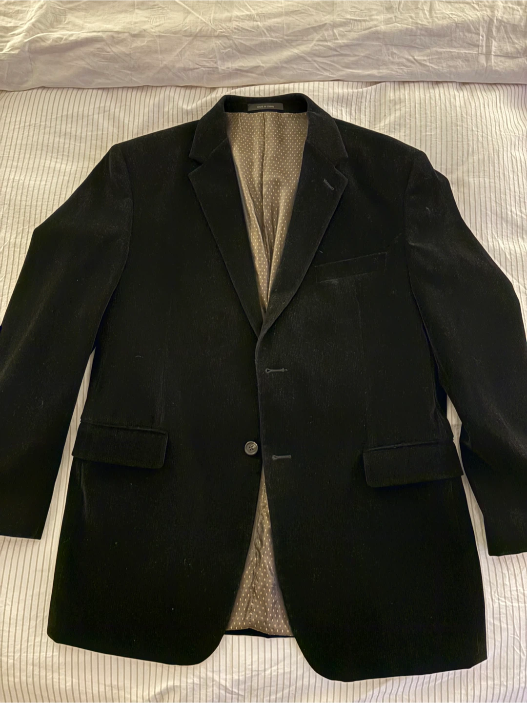 Lauren Ralph Lauren Black Velvet Blazer