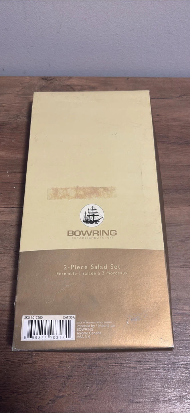 Vintage Bowring 2-Piece Salad Set - photo 3