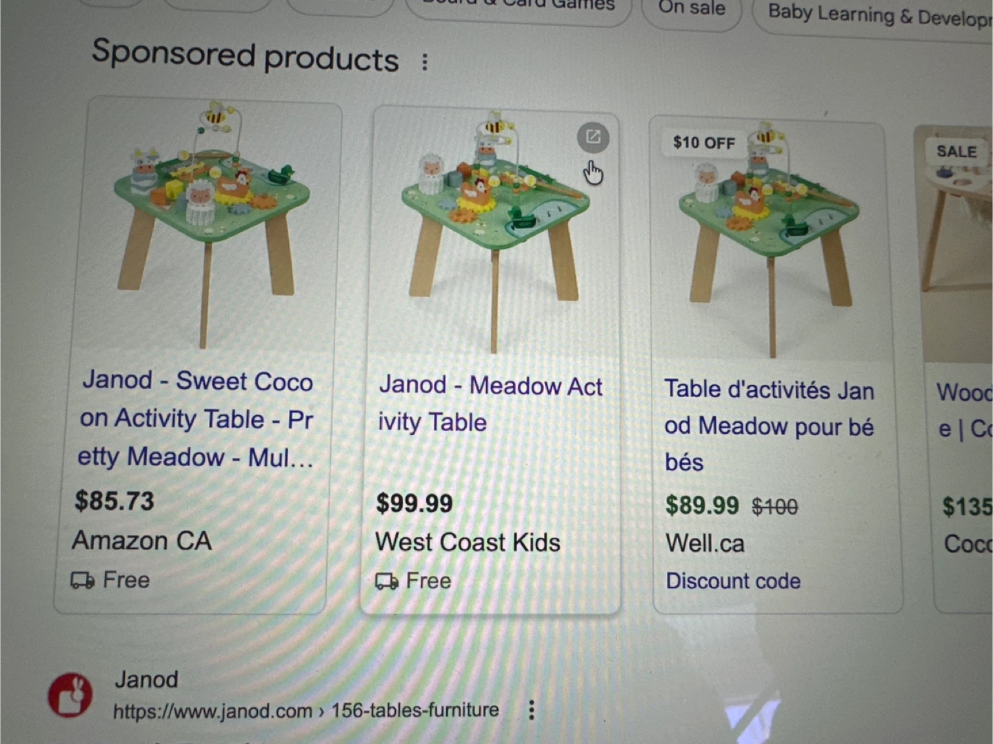 Janod Activity Table for babies and toddlers - photo 2