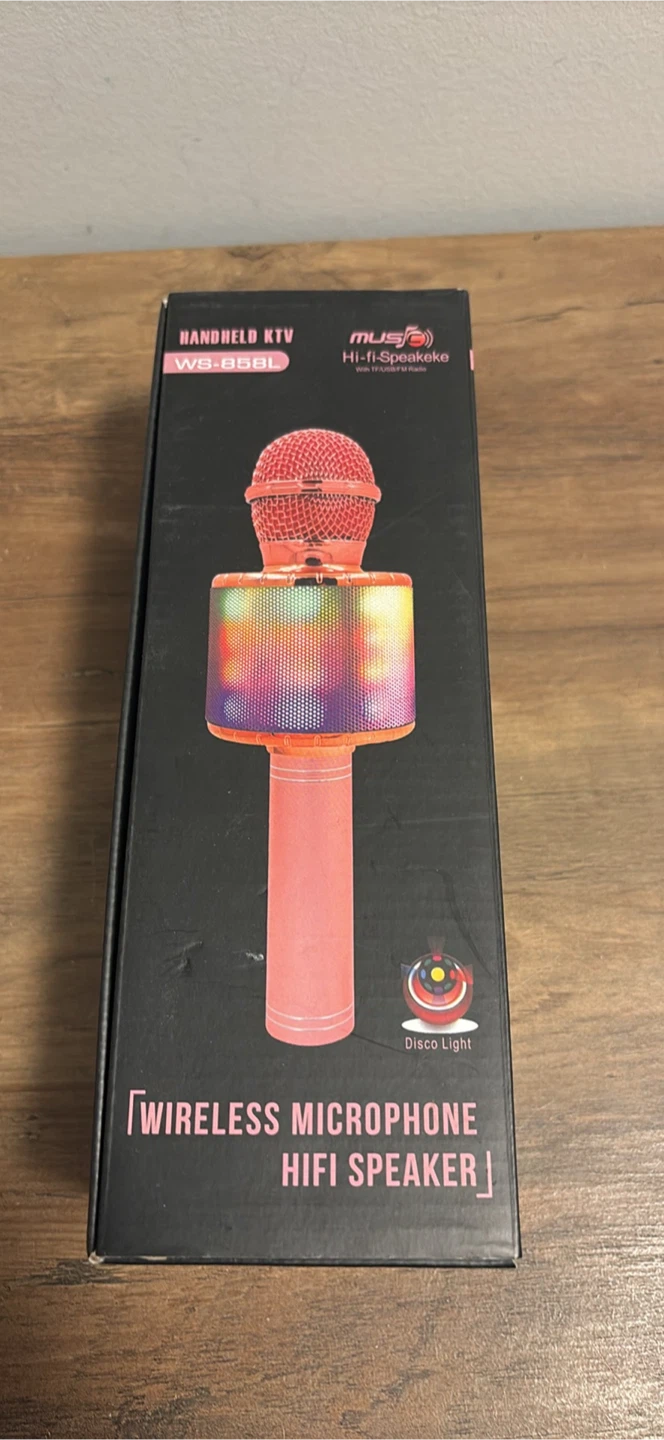 MU SO Wireless Microphone Hifi Speaker WS-B58L - photo 4