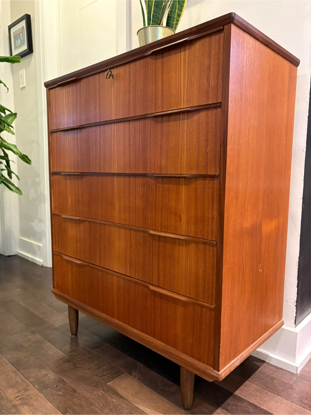 MCM Teak Dresser - photo 2