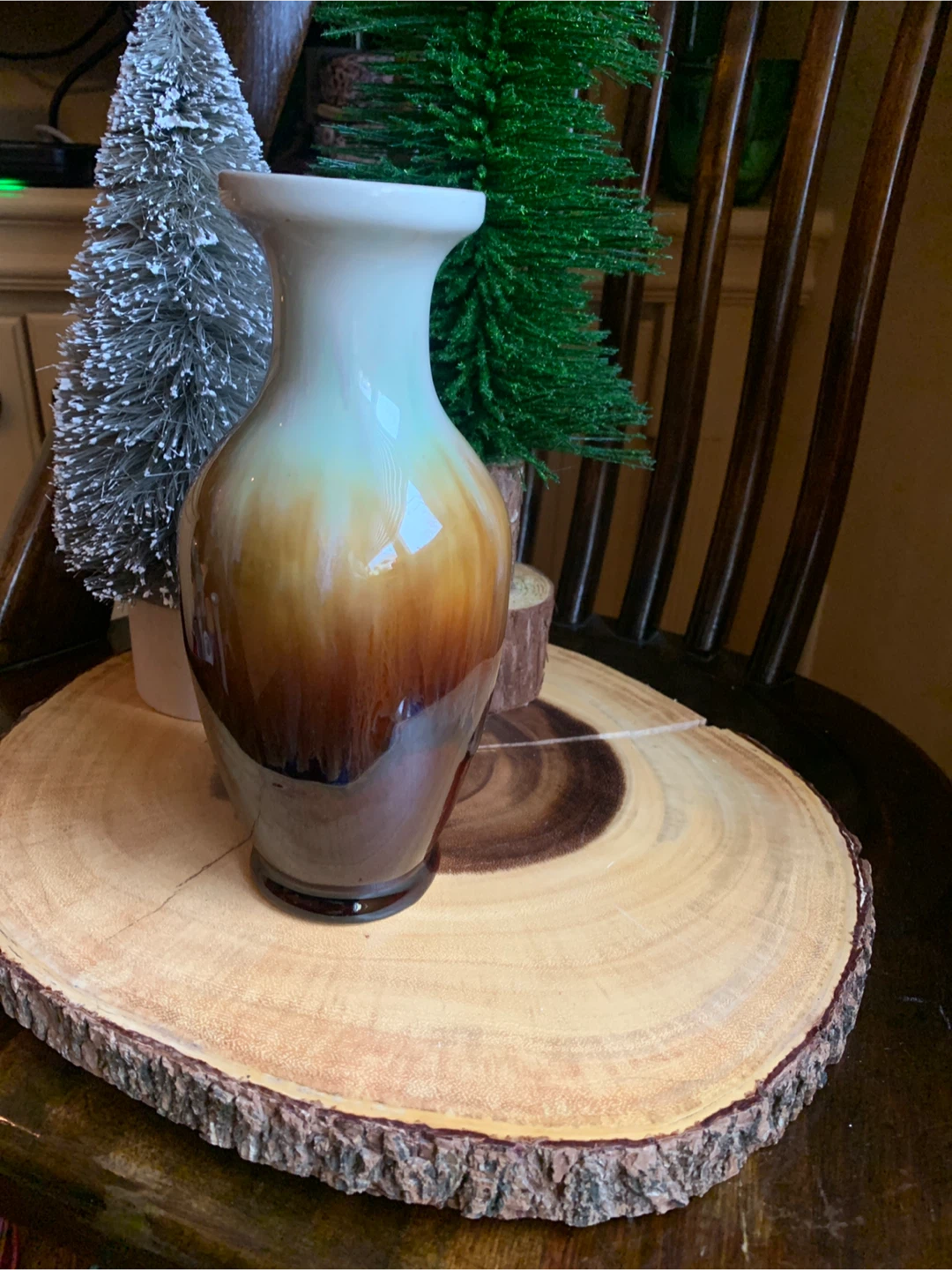 Drip Glazed Pottery Vase - photo 4