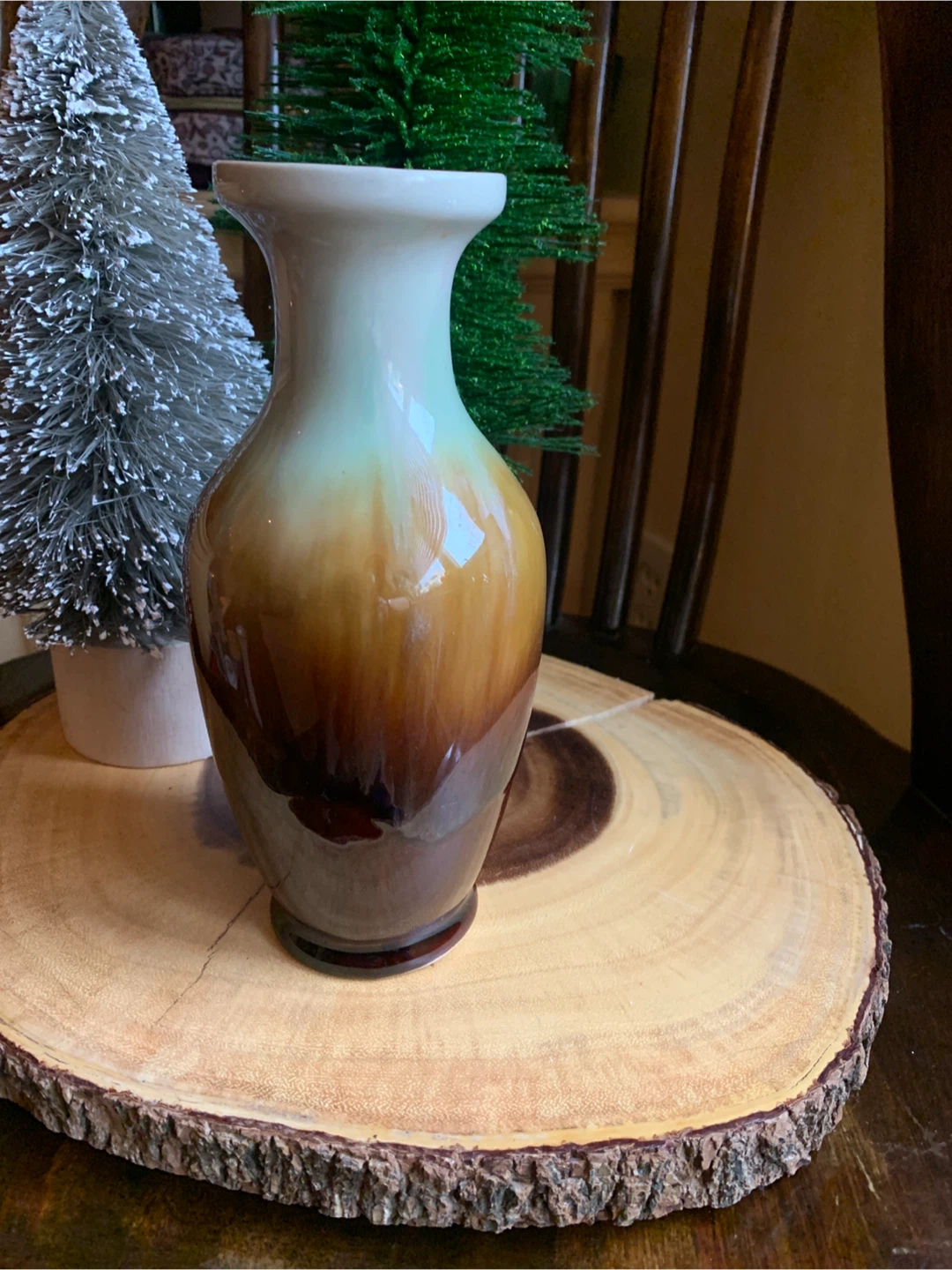 Drip Glazed Pottery Vase - photo 5