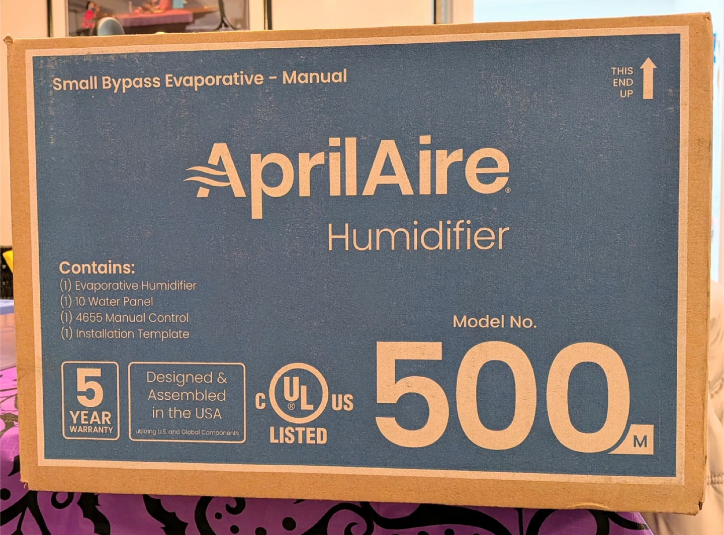 AprilAire 500 Series Manual Humidifier with Install Kit 🥕
