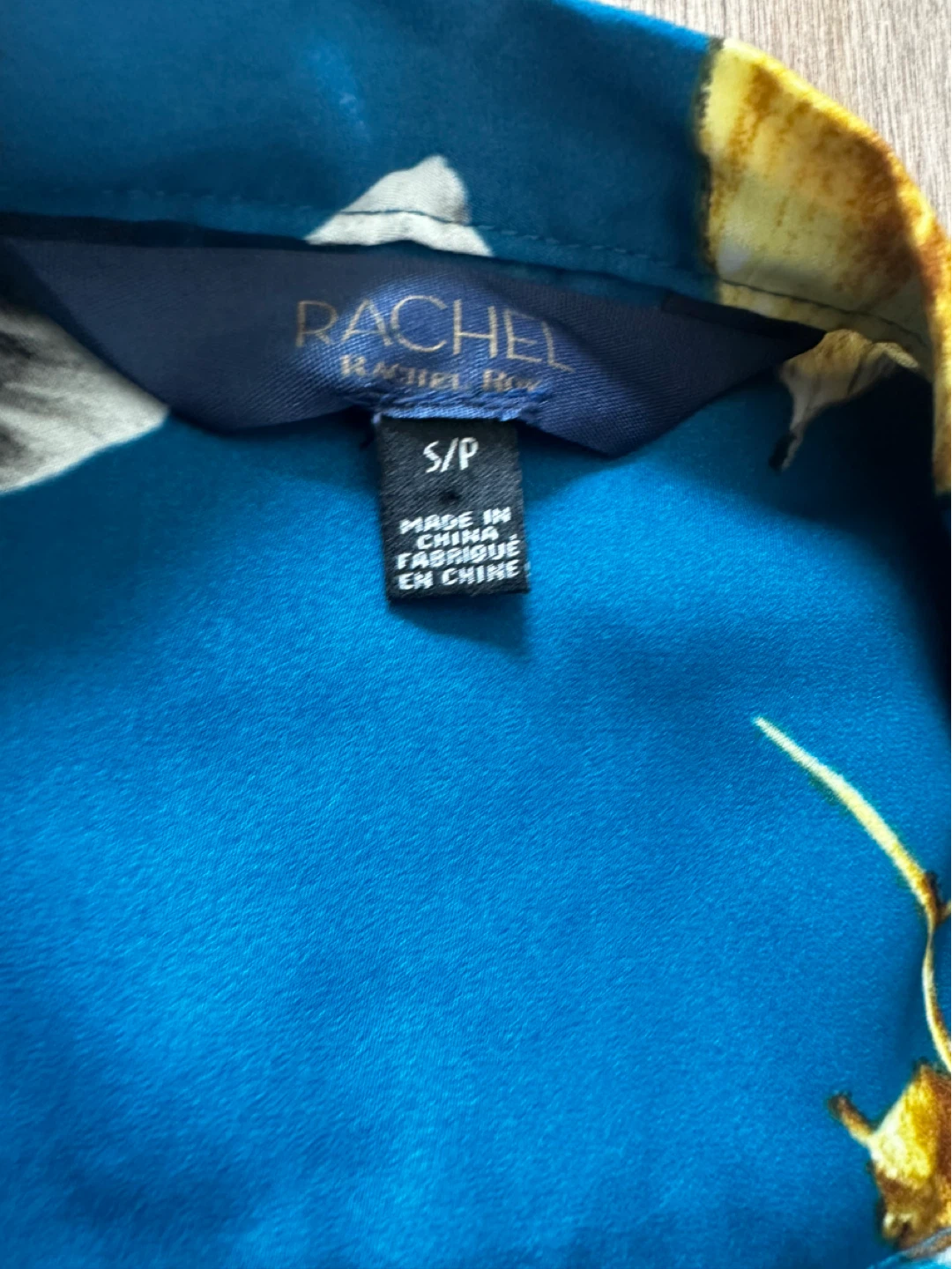 Rachel Rachel Roy Blue Floral Sleeveless Blouse S/P - photo 2