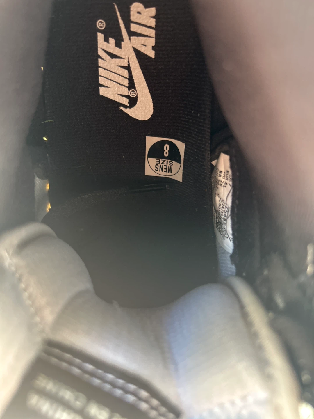 Nike Air Jordan 1 "Elephant Print" High Top Sneakers - photo 3