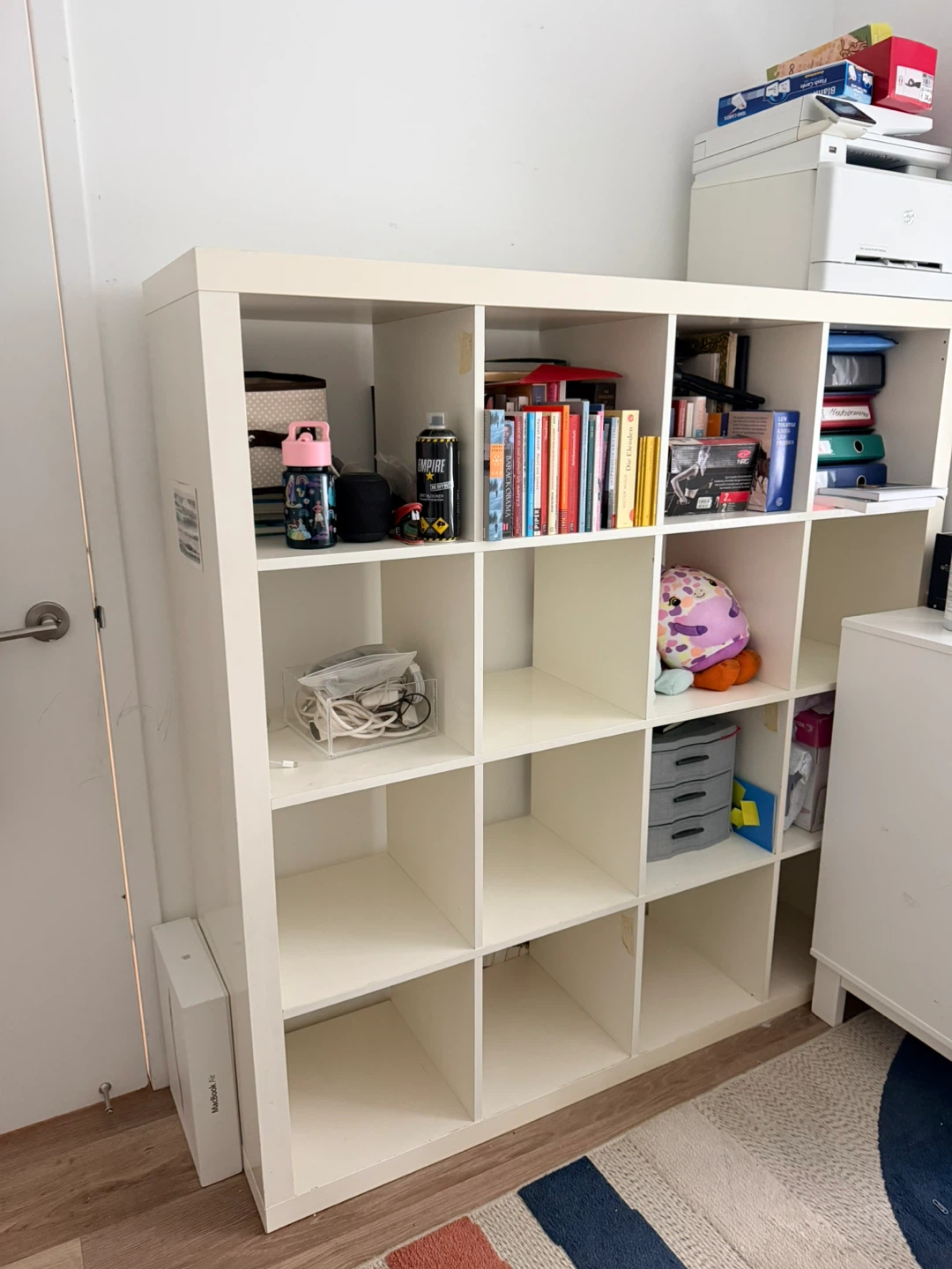 Ikea Kallax White 16 Cube Shelf Unit - photo 2