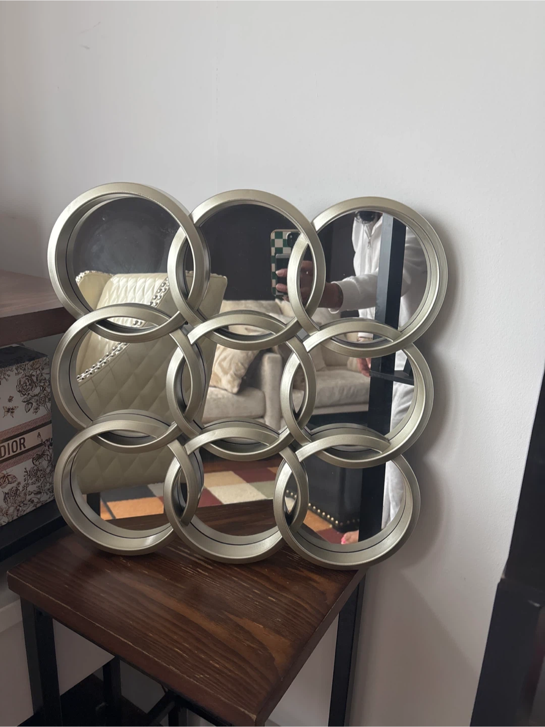 Interlocking Circle Wall Mirror