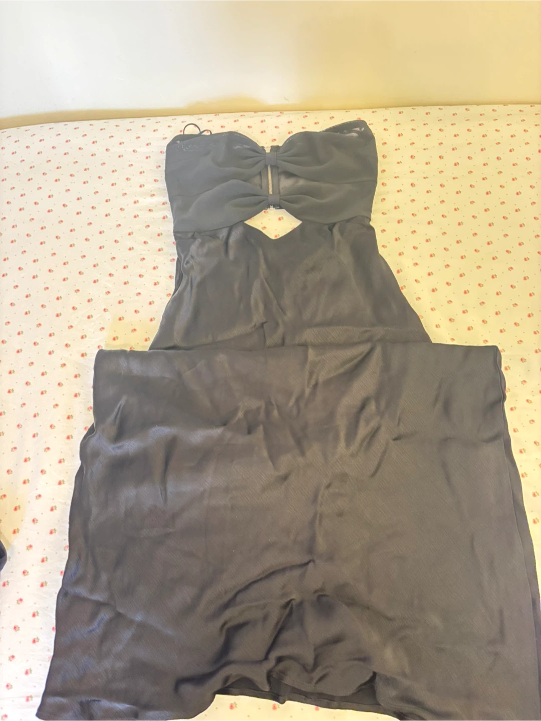 Bec & Bridge Halle Strapless Dress Black Size 8