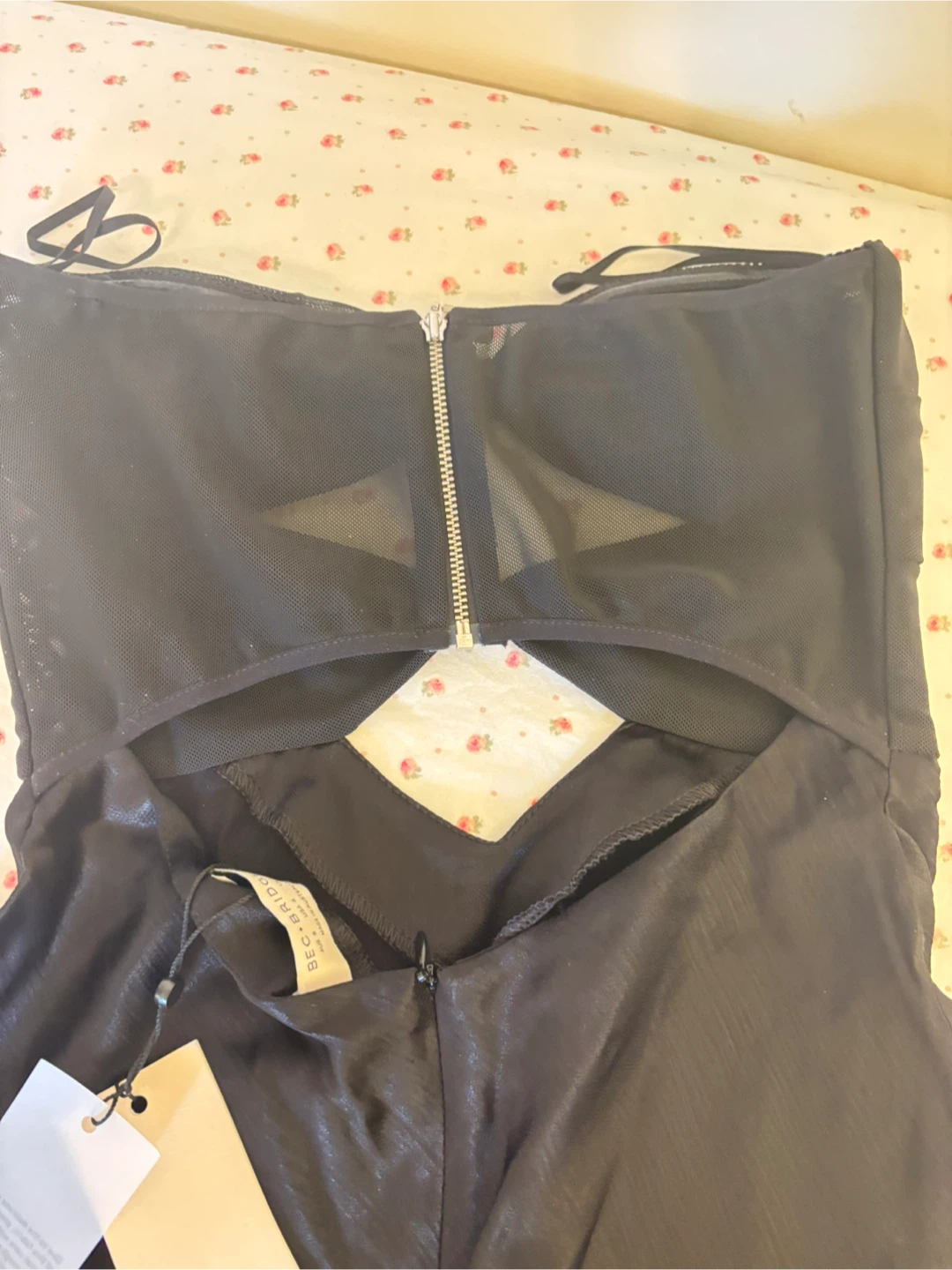 Bec & Bridge Halle Strapless Dress Black Size 8 - photo 4