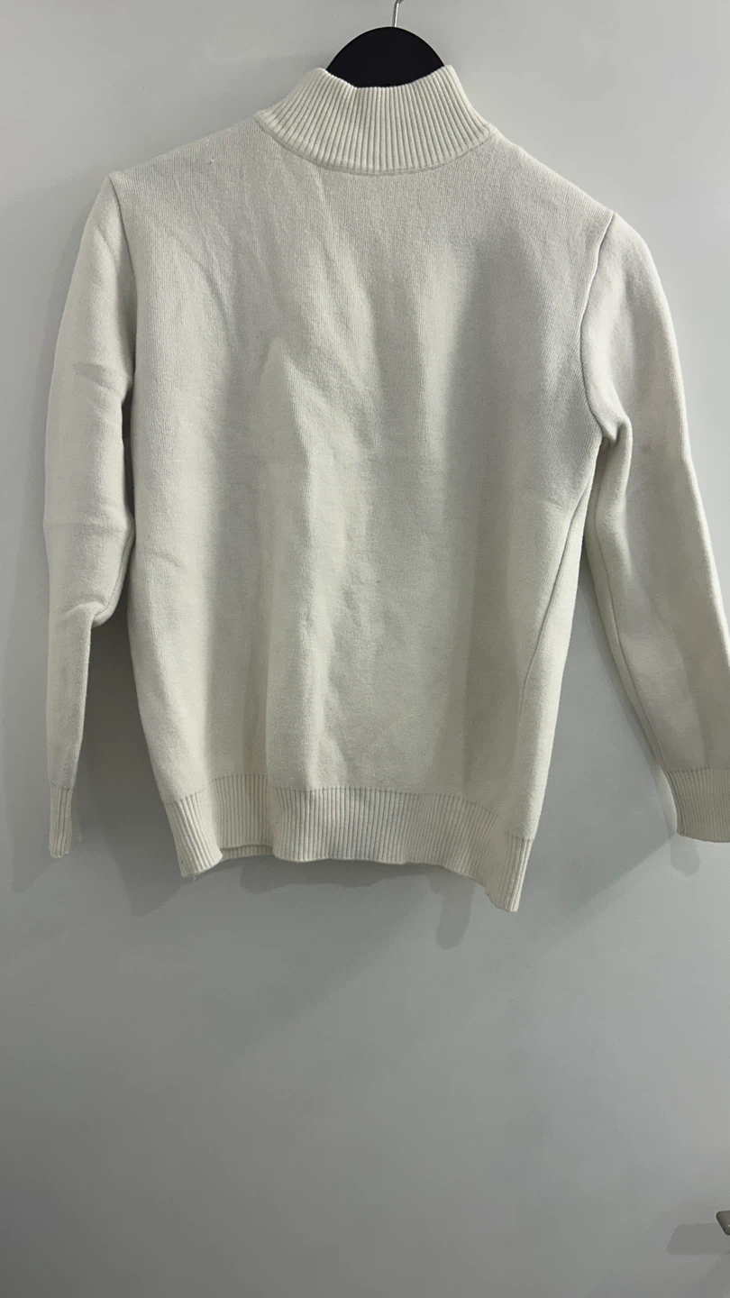 Fleece lined Longsleeves White