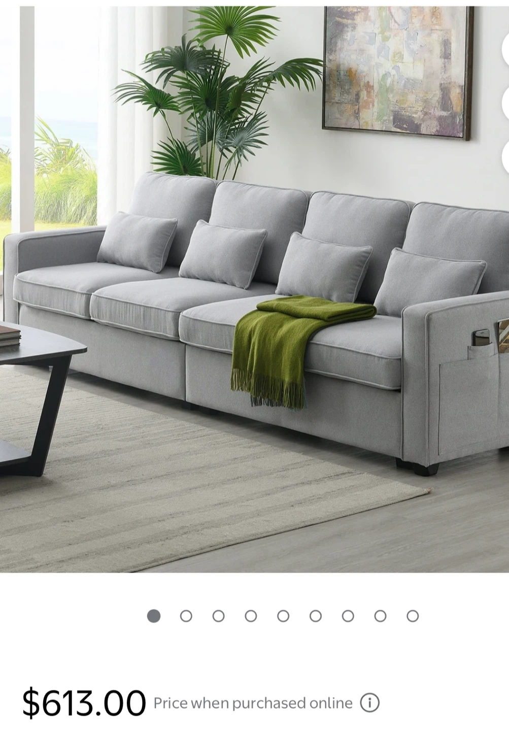 4-Seater Sofa with Cup Holders - photo 3