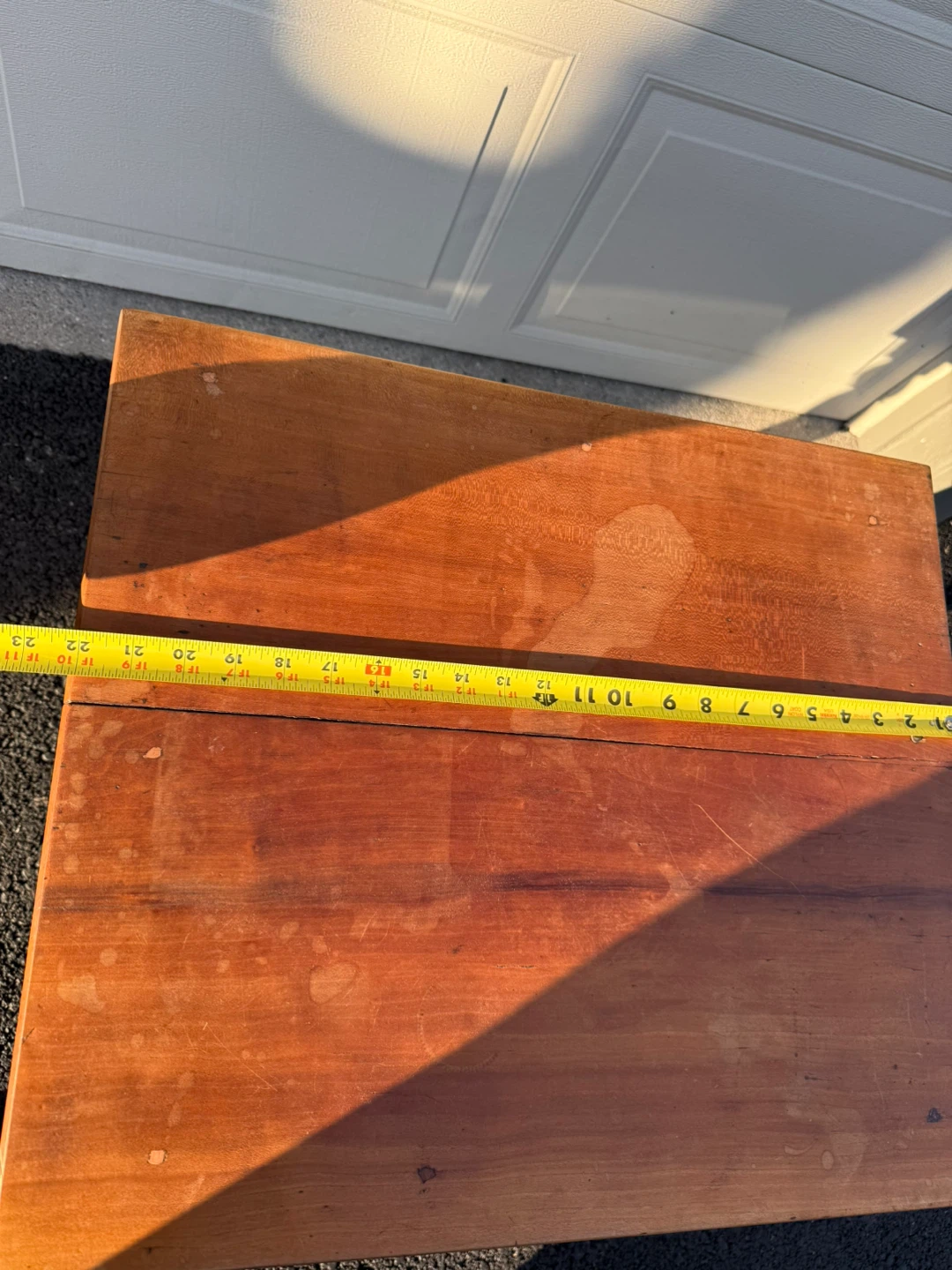 Antique Primitive Table w Drawer Solid Wood Rustic - photo 5