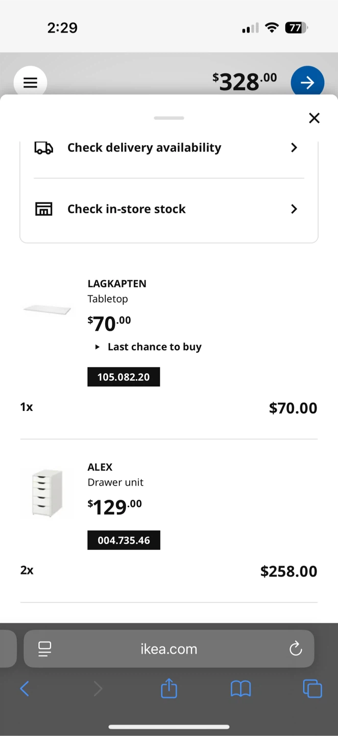 IKEA ALEX / LAGKAPTEN Desk - photo 4