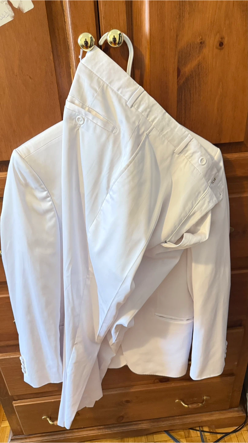 Daniel Romano White Suit - Jacket and Pants - photo 3