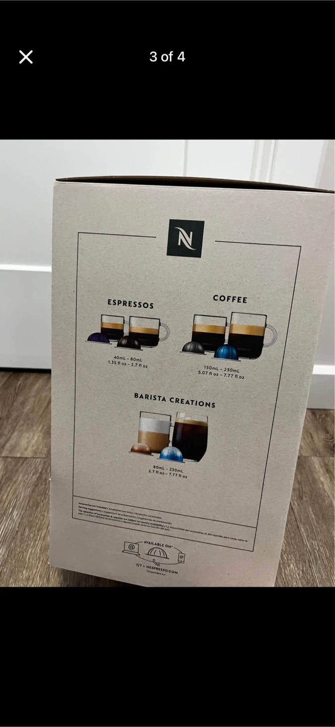 Nespresso Vertuo Plus Coffee Machine by DeLonghi - photo 3