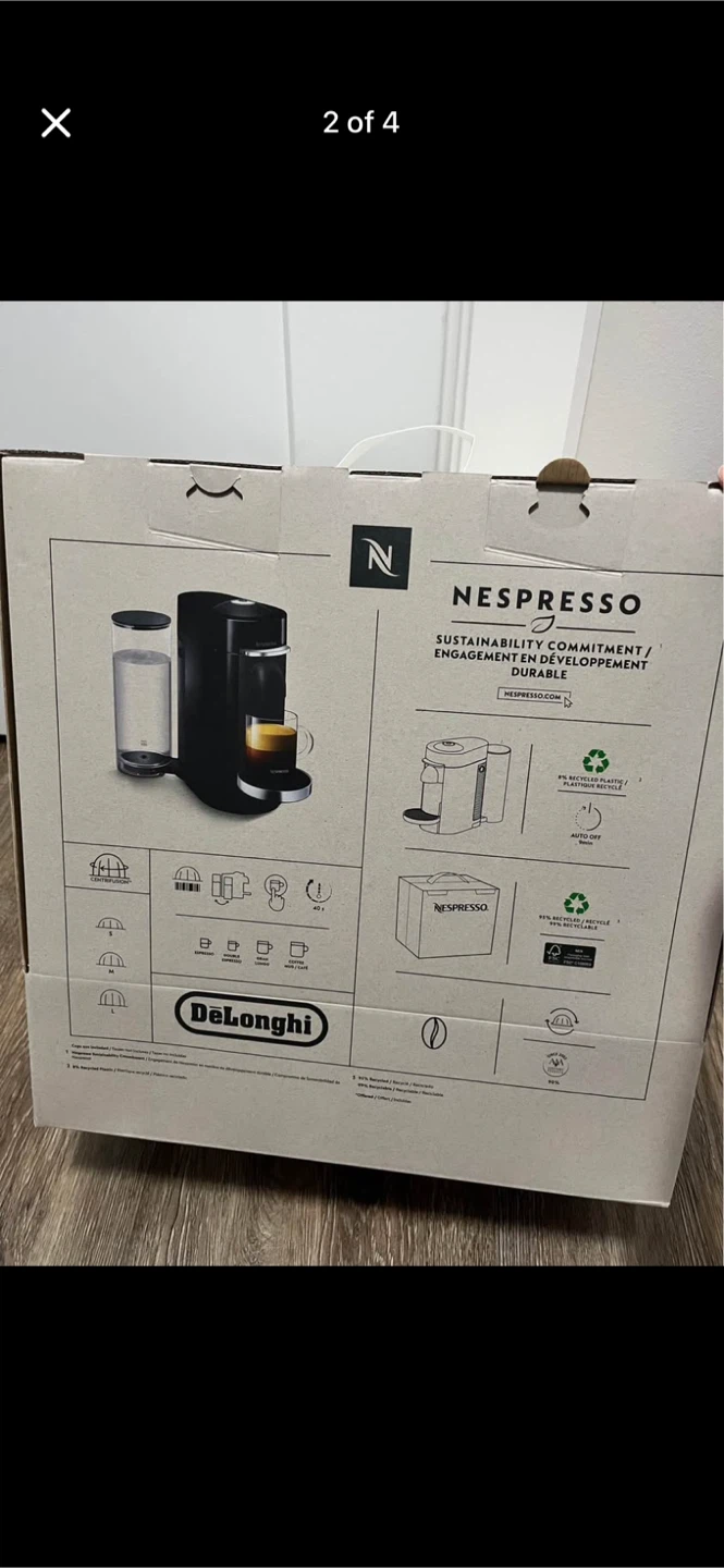 Nespresso Vertuo Plus Coffee Machine by DeLonghi - photo 4