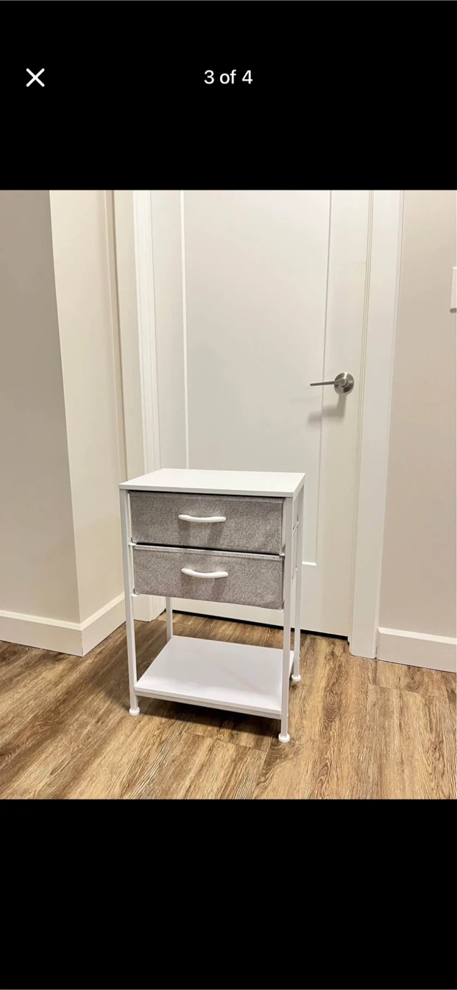2-Drawer Fabric Storage Unit - photo 2