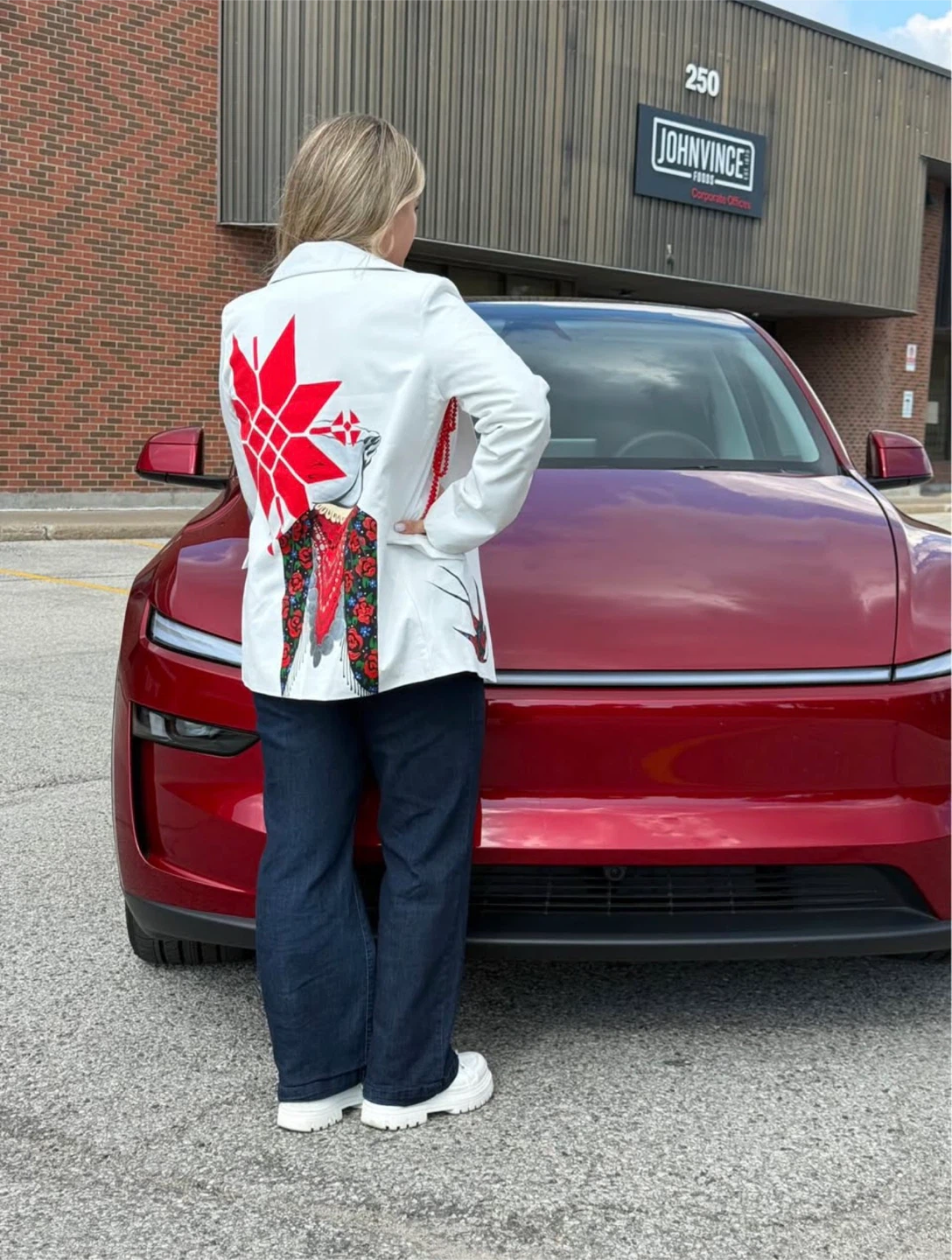 ONE-OF-A-KIND HANDMADE BLAZER NEW