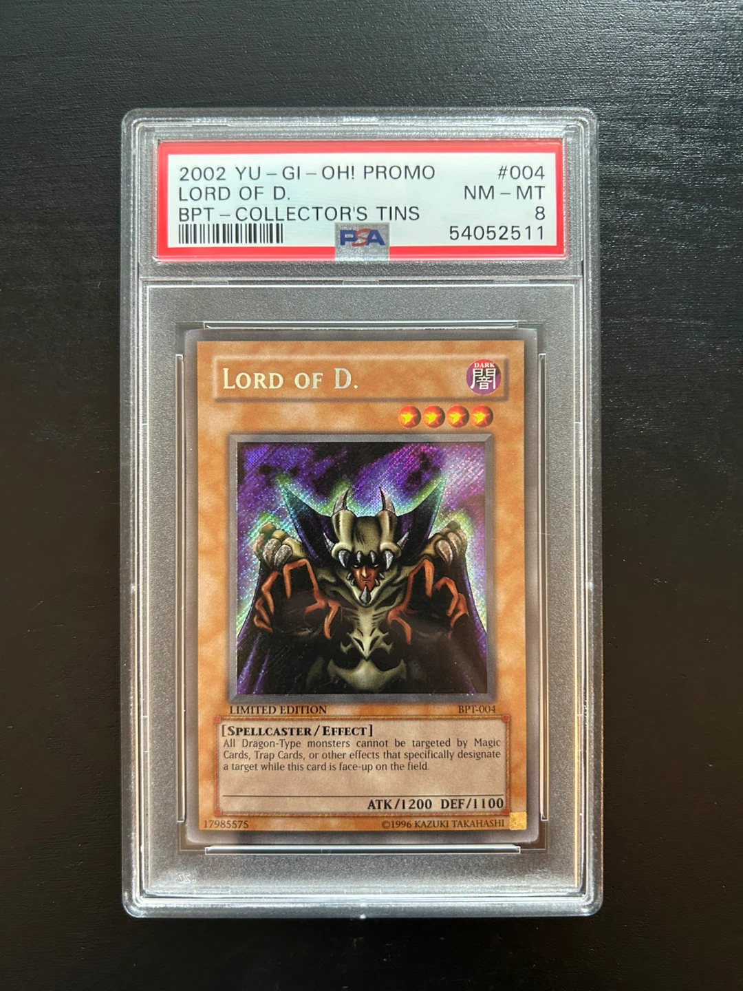 Yu-Gi-Oh! Lord of D. BPT-004 PSA 8 YuGiOh