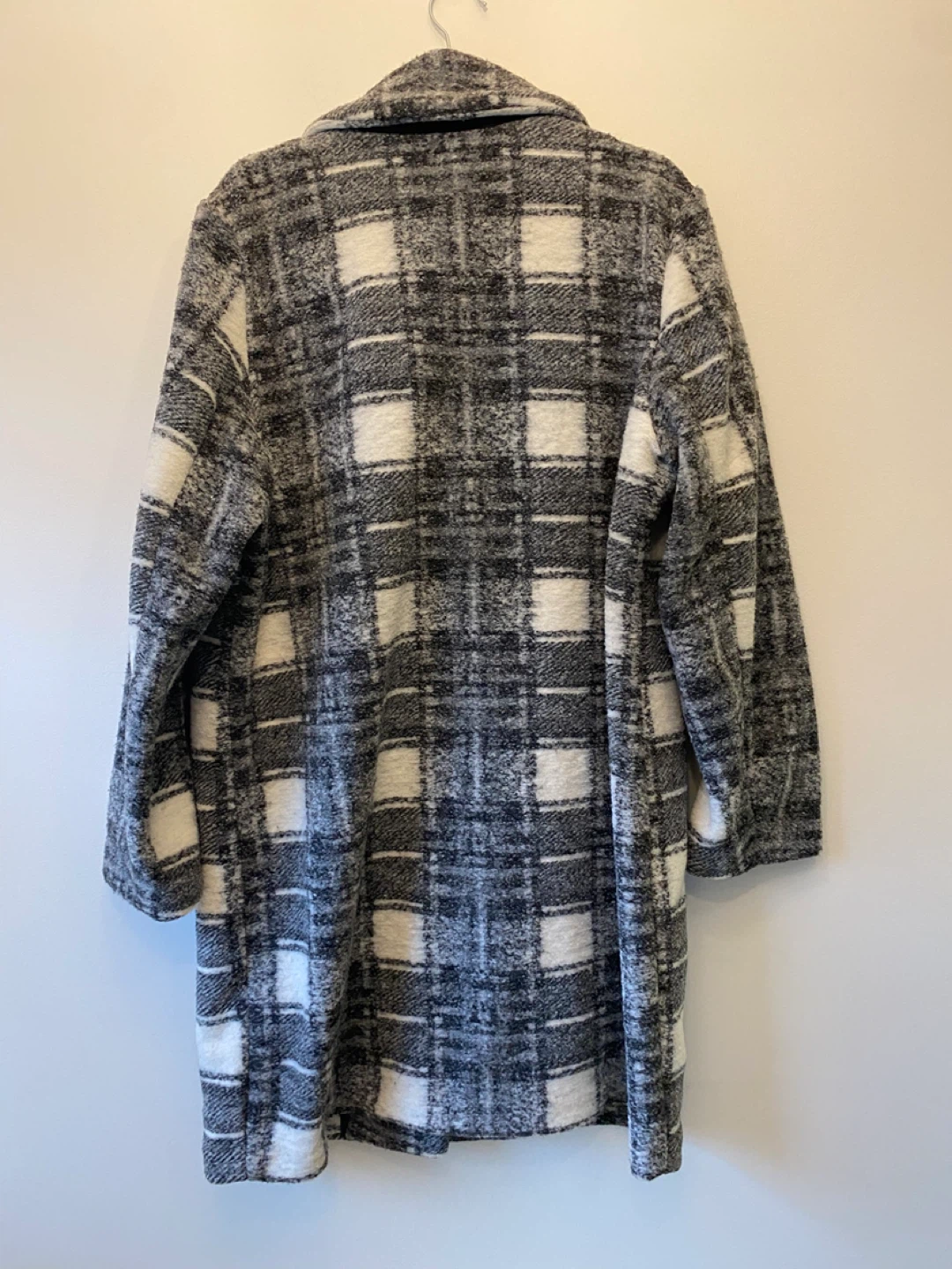Banana Republic Plaid Wool Blend Coat XL 🥕 - photo 5