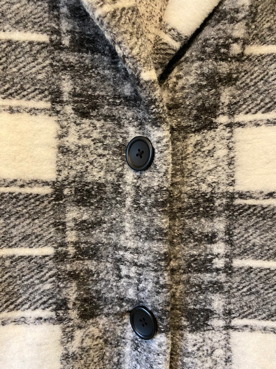 Banana Republic Plaid Wool Blend Coat XL 🥕 - photo 3
