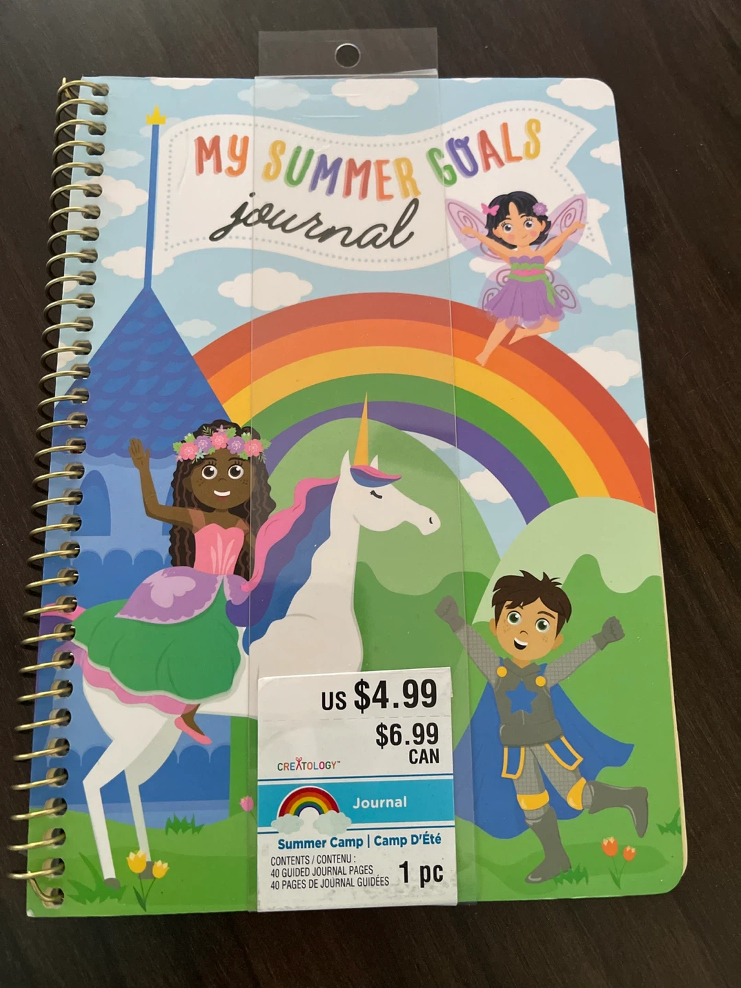 Creatology My Summer Goals Journal